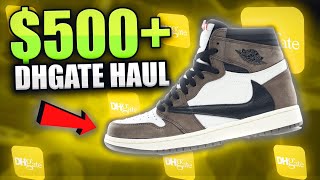 500 DHGATE Sneaker Haul 25KG DHGATE HAUL 2024 [upl. by Ardnauq]