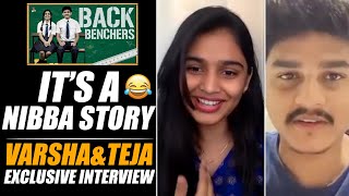 EXCLUSIVE INTERVIEW Back Benchers Web Series Team Dorasai Teja And Varsha Dsouza Interview  DC [upl. by Llacam804]