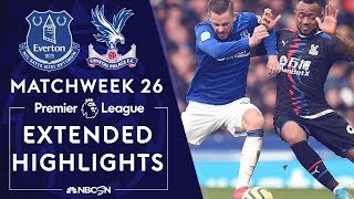 Everton v Crystal Palace  PREMIER LEAGUE HIGHLIGHTS  282020  NBC Sports [upl. by Ennairek]