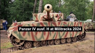 Panzer IV Ausf H at Militracks 2024 [upl. by Yhtac]