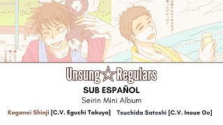 Unsung☆Regulars  Koganei Shinji Tsuchida Satoshi Sub Español  Lyrics  Color Coded [upl. by Lyj]