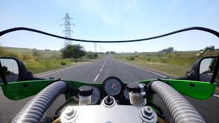 Kawasaki ZXR 750 1989 TOP SPEED  RIDE 4 [upl. by Ayel]