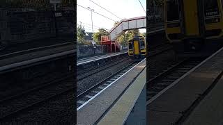 Colas RailClass 66 66848 Passing Cramlington Station With A 6 Tone [upl. by Nosreh]