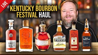 Brewzles Whiskey Haul From The Kentucky Bourbon Festival [upl. by Darcia183]