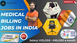 RemoteWork From Home Jobs India  Salary Upto 45K  Apply on Medical Billing amp Coding Jobs in India [upl. by Nylrehc]