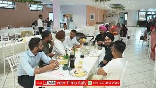 Harmandeep Singh amp Simranjeet Kaur II Ring Ceremony II Veer Films Italy [upl. by Gaskins648]