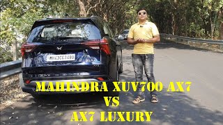 Mahindra XUV7OO AX7 L VS AX7 2024  2 Lakh Worth It Hai ya Nahi [upl. by Relyc]