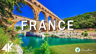 FRANCE 4K UHD  Relaxing Music Along With Beautiful Nature Videos 4K HDR 60fps Dolby Vision [upl. by Keffer]