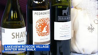 Sip shop and support local businesses at Winter Wine Walk on Chicagos North Side [upl. by Leicester]