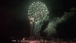 Teignmouth and Shaldon spectacular fireworks display 261024 Happy Halloween 👻 [upl. by Naujd]