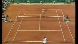 Amazing tennis point Steffi Graf 6 [upl. by Mcginnis]