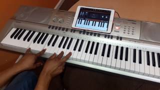 Fidelidad Christine DClario ftDaniel Calveti tutorial piano [upl. by Nywroc]