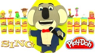 Huevo Sorpresa Gigante de Sing ¡Ven y Canta en Español de Plastilina Play Doh [upl. by Suoicserp]