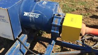 Winco Portable Generator 35000 Watt Single Phase 540 PTO Driven [upl. by Ardnikal]