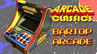 Arcade Classics Small Bartop Mame Arcade Cabinet [upl. by Nabla48]