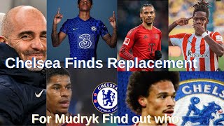 Chelsea Transfer News Mudryk Replacement Found in a £65m Twist Rashford Sane or Williams [upl. by Ahsinotna]