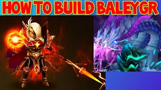 How To Build Baleygr for Bjr5 amp PvE  Summoners War [upl. by Eener]