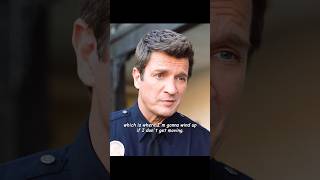 Rookie cop Nolan shows impatience with a woman asking questions therookie viralvideo shorts tv [upl. by Taft]