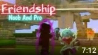 Friendship Noob and Pro 9  Zero vs Null Blockman GO Animation Music 🎵 [upl. by Eadahs]