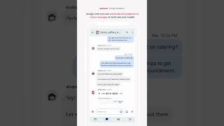 GoPoTuesdayTips  New in Google Chat Voice Message Transcriptions✨ [upl. by Eilitan]