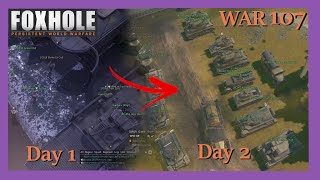 Foxhole LARGEST Counter Attack [upl. by Eyk759]