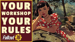 Claiming and Defending Workshops in Fallout 76 – Tips and Tricks [upl. by Simdars]