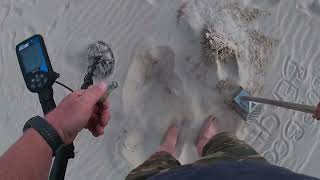 Metal Detecting at Keurbooms Lagoon and Beach South Africa [upl. by Myca]