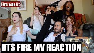 AKA REACTS BTS 방탄소년단  FIRE 불타오르네 MV Reaction [upl. by Alleram193]