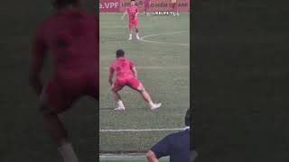 Ngô Tùng Quốc khởi động trước trận Hanoi FC vs Clb Becamex Bình Dương vietnam football vleague [upl. by Sigismond]