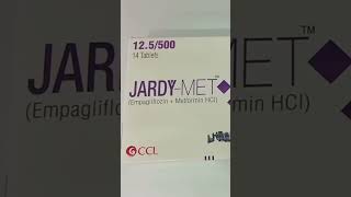 JardyMet 125500mg Tablet Uses Jardy Met Tablet Side Effects [upl. by Fisch471]