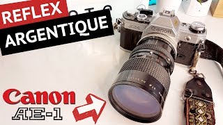 REFLEX CANON AE1 📸  JE REDECOUVRE LARGENTIQUE ET JINSTALLE UNE PELLICULE PHOTOS [upl. by Ynnod22]