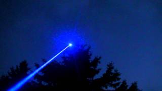 1W Blue Laser Skyshot [upl. by Carlyn]