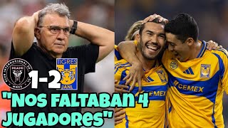 ASÍ REACCIONÓ el Tata Martino  Tigres 21 Inter Miami LeaguesCup [upl. by Idzik]