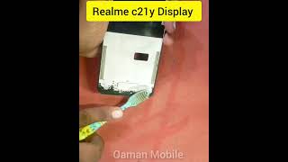 Realme c21y Display 💥 all mobile repair solution osmanmobile repair mobilephone [upl. by Athenian]