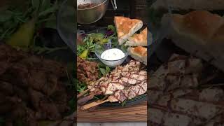 Griechischer Grillteller  Besser als beim Griechen  The BBQ BEAR [upl. by Lede878]