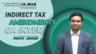 IDT Amendments CA Inter May 2023 [upl. by Enoob]