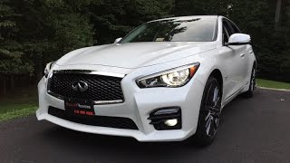 2016 Infiniti Q50 Red Sport 400 – Redline Review [upl. by Comfort]