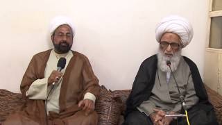 Dr Sakhawat Hussain Sandralvi with Ayatollah Basheer Hussain Najafi [upl. by Yenroc511]