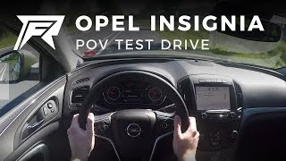 2015 Opel Insignia 20 CDTI  POV Test Drive [upl. by Arihay]