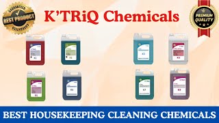 Housekeeping Chemicals  Housekeeping Cleaning Agents [upl. by Ashely982]