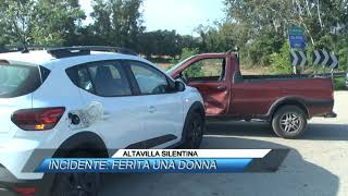 ✅ ALTAVILLA SILENTINA INCIDENTE FERITA UNA DONNA SUD TV 114 [upl. by Wilkins]