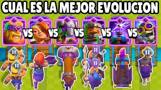 CUAL ES LA MEJOR CARTA EVOLUCIONADA  OLIMPIADAS de EVOLUCIONES  NUEVAS CARTAS  CLASH ROYALE [upl. by Davide]