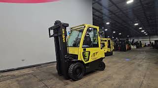 2019 HYSTER H50FT 5000 LBS PNEUMATIC LPG FORKLIFT STK 15076 [upl. by Grayson]