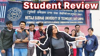 NSUT East Campus Student Reviews jeemains jee2024 nsit college engineering iitmotivation jee [upl. by Eustace]