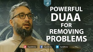 Powerful Duaa for removing problems  Moutassem Al Hameedi [upl. by Enileuqaj]