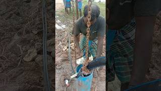 Taro Borewell 15Hp Motor 12 Stage Pumpset Installation tamil [upl. by Ahsirtal]