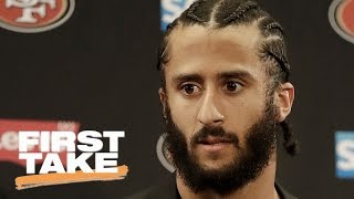 Is Colin Kaepernick Being Blackballed By NFL Teams  First Take  May 11 2017 [upl. by Sisto]