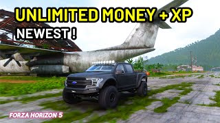 Forza Horizon 5  Unlimited money glitch fastest farm [upl. by Beshore]