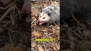 The Truth About Opossums They Dont Play Dead 🦝💀 [upl. by Nommad]