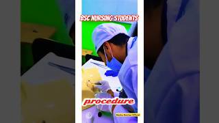 Bsc Nursing Students life 😱😱 how to insert catheter youtubeshorts trendingshorts shorts video [upl. by Aneeras]